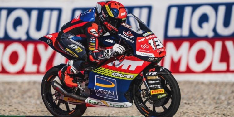 Kecewanya Hakim Danish usai tak selesaikan balapan Moto3 Hungaria 2026