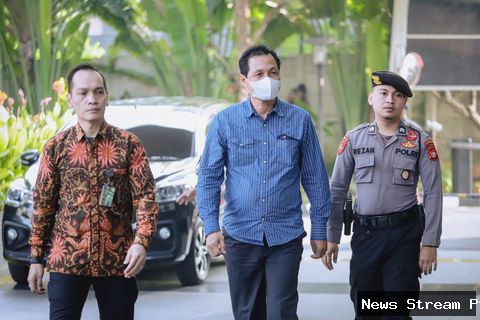 Foto: Bupati Muara Enim tiba di gedung KPK